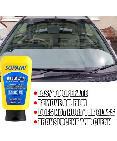 Sopami Oil Film Emulsion Glass Cleaner 2024 New Sopami Oil Film Emulsion Glass Cleaner (1) - Buy Online on GoSupps.com