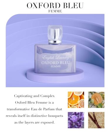 English Laundry Oxford Bleu Femme Eau de Parfum Spray 3.4 Fl Oz 3.4 Fl Oz (Pack of 1) - Buy Online on GoSupps.com