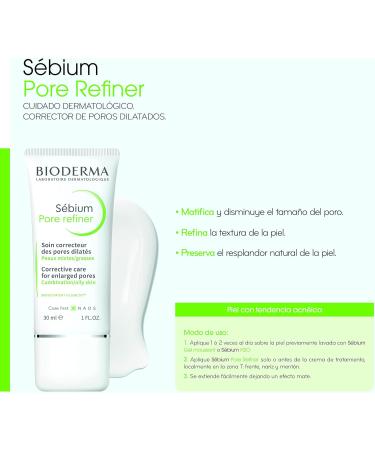 Bioderma Sebium Pore Refiner (For Combination / Oily Skin) 30Ml 30 Ml (Pack of 1) - Buy Online on GoSupps.com