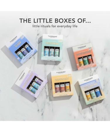 Tisserand Aromatherapy - The Little Box of Wellbeing - Happy Vibes Total De-Stress Sleep Better - 100% Natural Pure Essential Oils - 3x10ml 30 ml (Pack of 1) Wellbeing - Buy Online on GoSupps.com