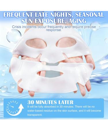 10 Unit s Masque Collagene Hydratant Visage Masque Bio Collagene Att nuez les Ridules et les Rides Hydratant et Anti- ge Raffermissante 2 unit (Lot de 1) - Buy Online on GoSupps.com