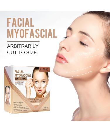 Face Lift Tape Anti-Wrinkle | V-Shaped Neck Lift Tape for Firming & Tightening Skin - 2.5cm x 5m - Buy Online on GoSupps.com