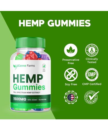 (2 Pack) Lucanna Farms Gummies Lucana Farms Hemp Gummies Advanced Formula Maximum Performance Hemp Blend LucannaFarms Gummies Supplement 25mg per Gummy 1500mg per Bottle Reviews New (120 Gummies) - Buy Online on GoSupps.com