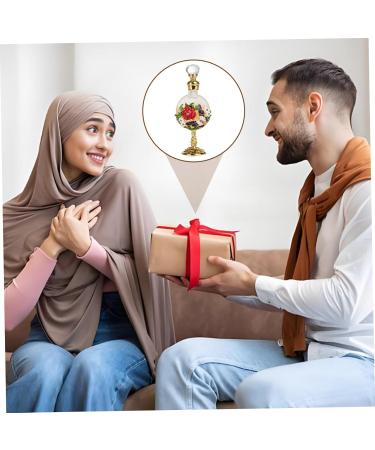 Vistnale Fragrance Oil Arabic Perfume Oil 12ml Luxury Rhinestones Rose Dubai Perfume for Women Long Lasting Essential Fragrance - Buy Online on GoSupps.com