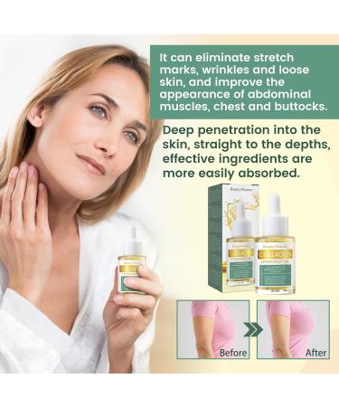 3PC Beauty Women Collagen Lifting Body Oil - Anti-Aging Serum Reduces Fine Lines & Wrinkles International Shipping Available - Buy Online on GoSupps.com