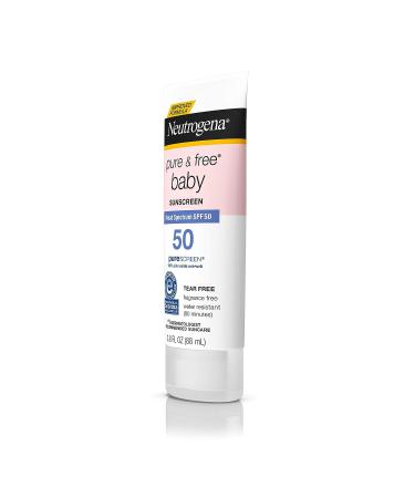 Neutrogena Pure & Free Baby SPF 50 Sunscreen 3 oz (88ml) - Buy Online on GoSupps.com