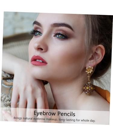 Angoily 8pcs Strokes Eyeliner Girls Makeup Women Eyebrow -in- Sharpener Tool Pencils with Brighten Pencil 1 count (Pack of 1) As Shown - Buy Online on GoSupps.com