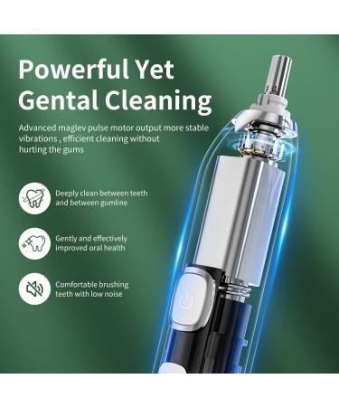 Electric Toothbrush for Adults - Rechargeable 15 Modes 40 000 VPM Deep Clean Smart Timer Fast Charge - M1 - Buy Online on GoSupps.com