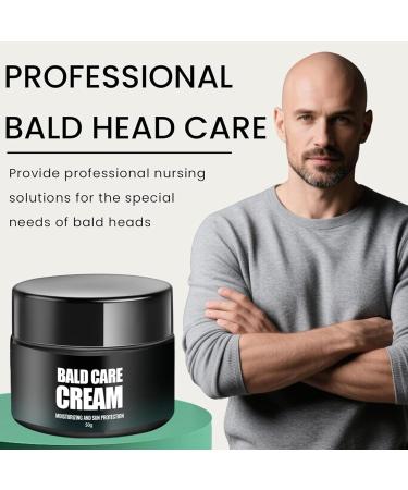  Generisch Men's shaving cream - Scalp care - Moisturizing and repairing - Nourishing baldness cream with UV protection - Protects your scalp health - Suitable for baldness - Buy Online on GoSupps.com