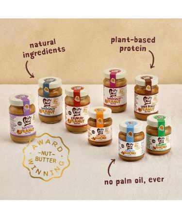 Pip & Nut The Ultimate Extra Crunchy Dark Roast Peanut Butter 6 x 300g - Buy Online on GoSupps.com