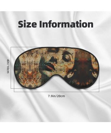 Buy Music Soft Sleep Eye Mask - Breathable Eye Patch for Women | Ideal for Travel & Relaxation - Shop Now - Buy Online on GoSupps.com