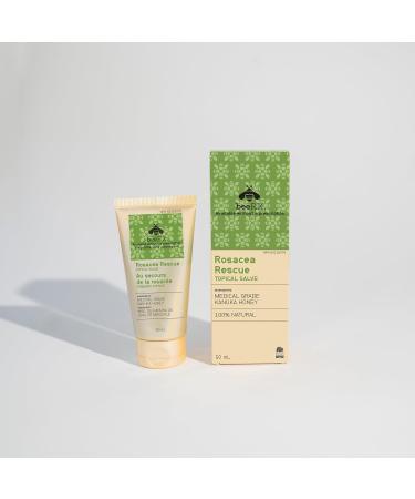 Bee Rx Rosacea Rescue With Natural Kanuka Honey - Redness Relief For Face Cream - Rosacea Treatment Moisturizer Skin Care Products - Buy Online on GoSupps.com