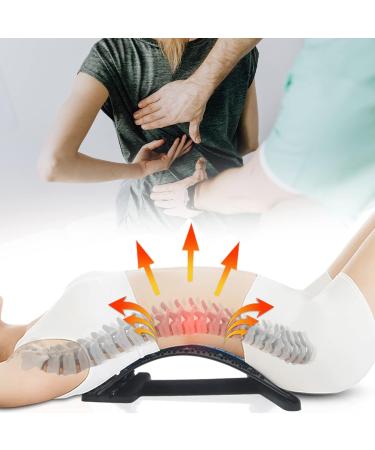 Retoo Back Extensor & Massage Device | Lumbar Spine Pain Relief & Stretcher for Lower Back Support - Buy Online on GoSupps.com