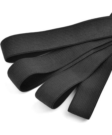 Coopay 22 Yards 1 Inch High Elastic Spool Knit Elastic Bands - 2 Rolls - Sewing Elastic for Heavy Stretch - Black and White - 11 Yards per Roll - Buy Online on GoSupps.com