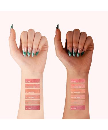 Ruby Kisses Balm Up Tinted Lip Balm - Hydrating Non-Greasy Coconut & Vitamin E Infused Lip Care - Lightweight Sheer Red Color - Buy Online on GoSupps.com