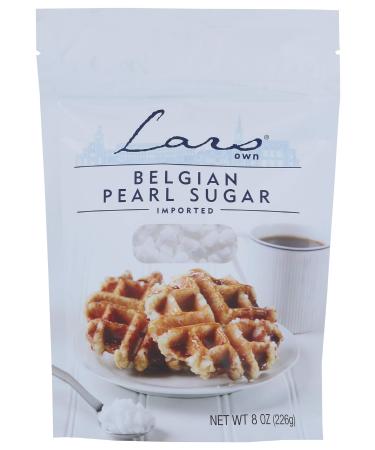 Lars' Own Belgian Pearl Sugar, 8 Ounce Belgian Pearl Sugar 8 Ounce (Pack of 1)