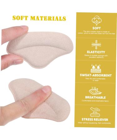 FRCOLOR 4 Pairs Anti-Abrasion Heel Stickers - Shoe Back Pads & Cushions for High Heels | Heel Protectors & Liners for Women's Shoes - Buy Online on GoSupps.com