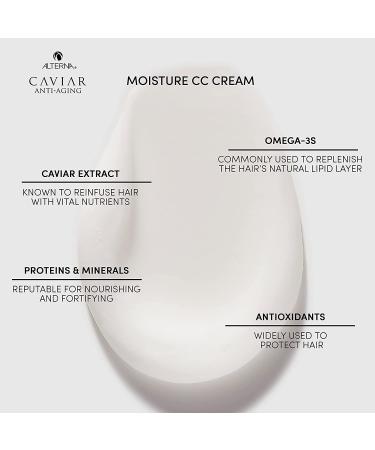 Alterna Caviar Anti-Aging CC Cream | 10-in-1 Leave-In Hair Treatment | Sulfate-Free Moisture â€“ 3.4 Fl Oz - Buy Online on GoSupps.com