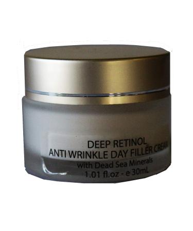 Retinol Anti-Wrinkle Day Filler Cream with Dead Sea Minerals | 1Oz | Youthful Skin & Global Shipping - Buy Online on GoSupps.com