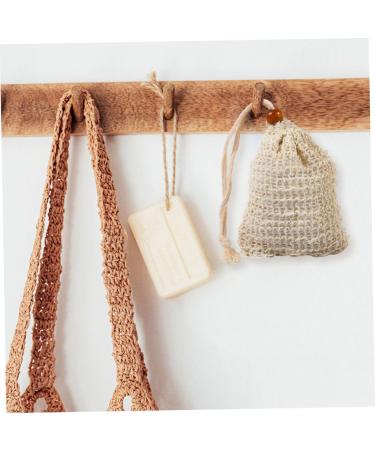 BIUDECO 14pcs Handmade Soap Storage Bag Soap Bags Mesh Exfoliating Soap Saver Mesh Storage Bags Cotton Linen - Buy Online on GoSupps.com