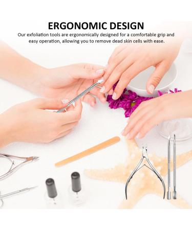 3-Piece Set of Manicure Tools for Removing Dead Skin Including a Professional Stainless Steel Dead Skin Cutter Dead Skin Pusher And Professional Nail Dead Skin Trimmer. - Buy Online on GoSupps.com