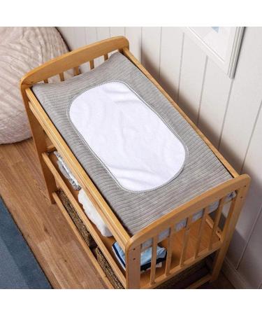3pcs Cotton Waterproof Changing Pads Set with Flower Headband - 30x60cm | Washable & Reusable Diapers Liners Mat - Perfect for Home & Travel - Buy Online on GoSupps.com