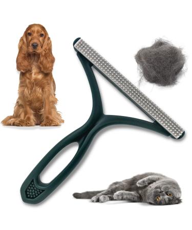 Pawsonly animal hair remover |Cat hair remover |Remove dog hair |Lint remover for sofa car carpet scratching post clothing |Portable |Footbrush animal hair Pet Hair Remover (green)