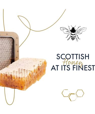 Scottish Heather Honeycomb 200g - Raw & Natural from The Scottish Bee Company - Buy Online on GoSupps.com