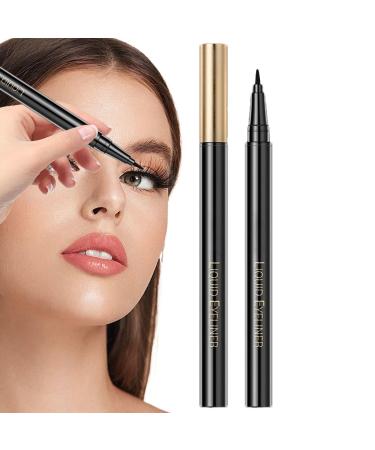 Waterproof Eyeliner Black | Precise Tip Liquid Eyeliner | Quick-Drying Cosmetic Long-Lasting Eyeliner Liquid Liner for Various Eye Makeup