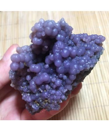 Natural Crystal Rough 160g Natural Grape Agate Chalcedony Crystal Lucky Stone