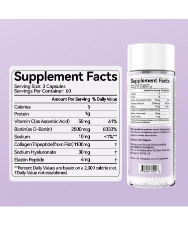 OxyEnergy NAD Supplement 1550 mg & Collagen Peptides Capsules - Buy Online on GoSupps.com