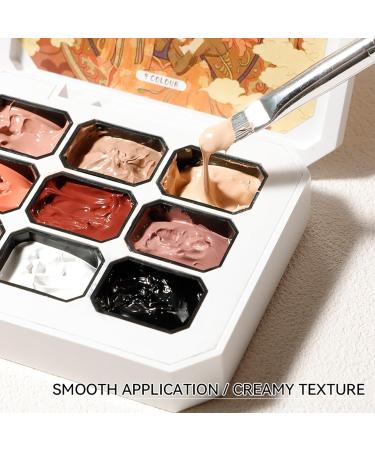 Vernis Gel Solide | Gel de Peinture D grad 9 Couleurs - Manucure R sistante aux D colorations et Accessoires Beaut pour Mariage Salon Rencontres Travail Maison - Buy Online on GoSupps.com