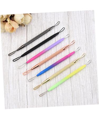 7pcs Double-headed Extrusion Ring Pimple Tools Pore Cleaner Pimple Removers Pimple Needle Cosmetic - Buy Online on GoSupps.com