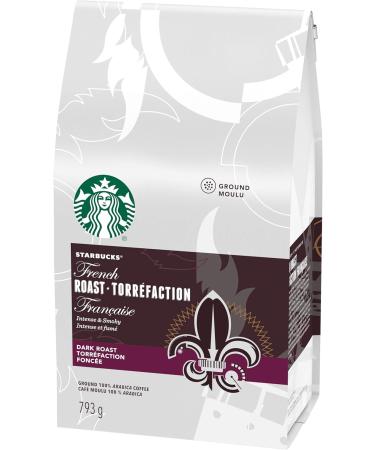 Starbucks Ground Coffee French Roast 793g Bag 4 Count 4 count (Pack of 1) Coffee - Buy Online on GoSupps.com