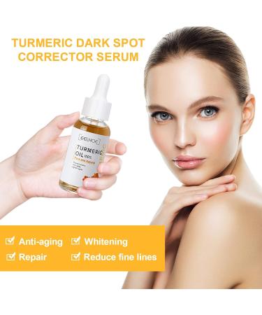 Turmeric Dark Spot Corrector Serum 2022 New Dark Spot Remover for Face Facial Serum Bright Skin & Hydrating Face Care Spot Cream (60 ML) - Buy Online on GoSupps.com