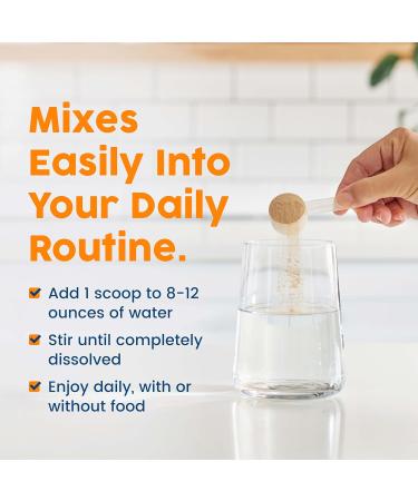 NativePath Organic Baobab Prebiotic Fiber Powder - Digestive Health Supplement - Natural Orange Flavor 30 Servings - Buy Online on GoSupps.com