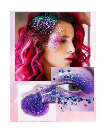 Buy 2Pcs Liquid Glitter Eyeshadow - Long Lasting Quick-Drying Gel Waterproof Sparkling Shimmer - 30ml | International Shipping - Buy Online on GoSupps.com