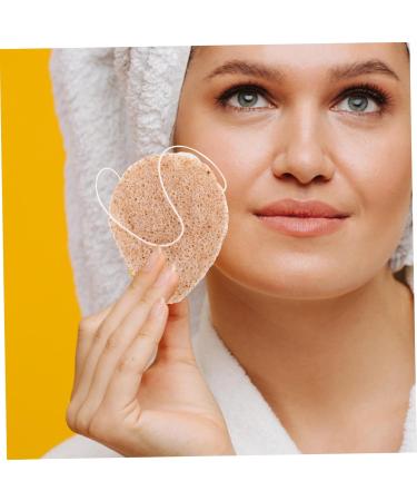 Mikinona Walnut Cleansing Puff Sponge - Gentle Face Wash & Bath Essential for Radiant Skin - Buy Online on GoSupps.com
