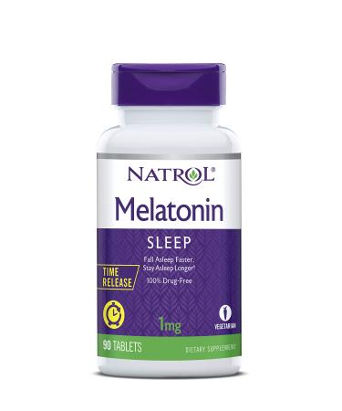 Natrol Melatonin Time Release 1 mg 90 Tablets