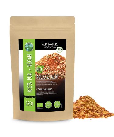 Organic Aglio e Oglio spice organic spice mix pasta spice 100% natural organic ingredients spaghetti seasoning without artificial additives (250 GR (8.8oz)) 1.00 g (Pack of 1) - Buy Online on GoSupps.com