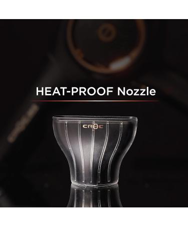 CROC Masters 2K2 Digital Infrared Blow Dryer - Black Brushless Motor | International Shipping Available - Buy Online on GoSupps.com