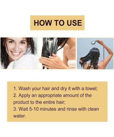 zzqclp Collagen Hair Mask Natural Argan Oil Hair Mask Deep Repair Conditioner Magic Hair Mask for Dry and Damaged Hair - Buy Online on GoSupps.com