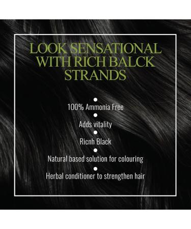 Marhaba Black Henna for Hair - Pure Natural Henna for Beautiful Color & Shine | Shop Internationally - Buy Online on GoSupps.com