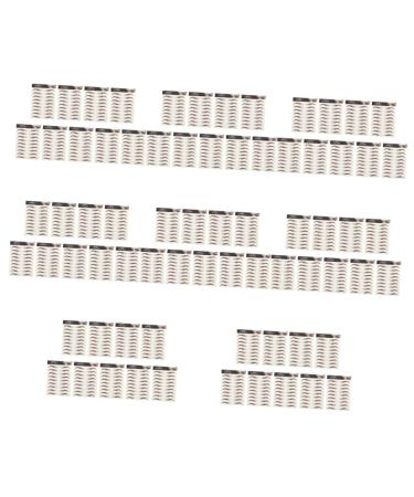 FOMIYES 72 sheets Sticker Tattoos Artificial D Girls Makeup Hairlike Shaping Imitation Stickers False for