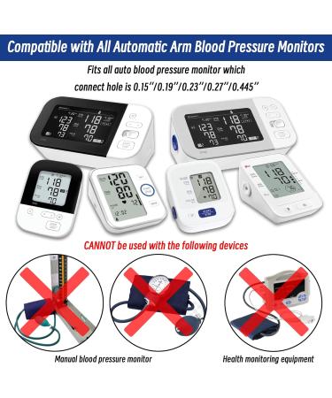 Omron Compatible XL Blood Pressure Cuff - Extra Large 9-21 Inches - Replacement Cuff for Big Arms (X-Large) - Buy Online on GoSupps.com