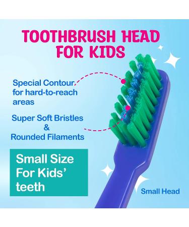 Shield Care Flex Junior Toothbrush - Super Soft Bristles for Maximum Oral Care - 4 Colors, 4 Count - Kids' Dental Hygiene Essential - Buy Online on GoSupps.com