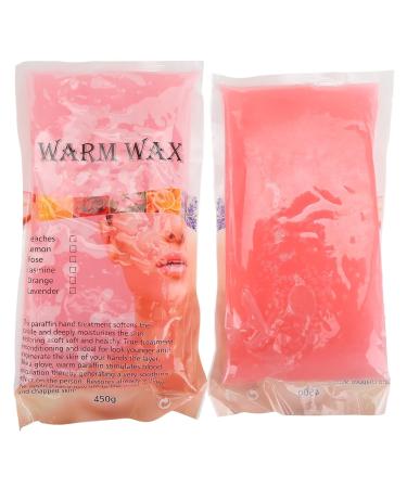 Paraffin Wax Refill 15.9oz - Relieve Muscle Pain & Enhance Beauty | Peach Scented for Home & Salon Use - Buy Online on GoSupps.com