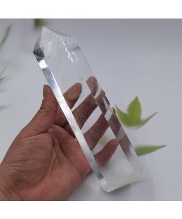 FEECOZ 1PC Big Clear Melting Stone Point Crystal Beautiful Natural Luster (Size : 800-1000g)