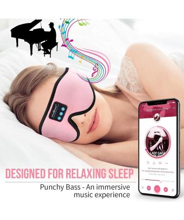 Musicozy Sleep Headphones 3D Bluetooth Headband - Pack of 2 | Wireless Sleeping Eye Mask Earbuds for Side Sleepers, Air Travel & Meditation | Ultra Soft Speakers, Washable Design - Buy Online on GoSupps.com