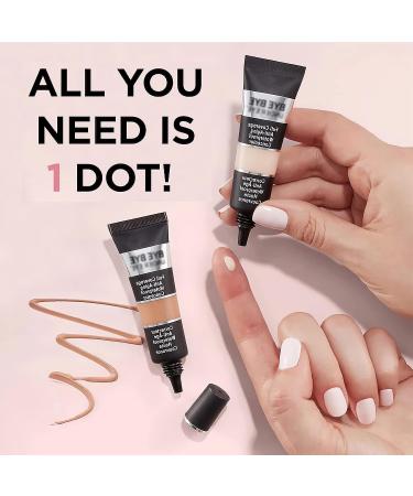 Waterproof Under Eye Makeup 0.4fl Oz/12ml (Light) - Long-lasting Formula - Buy Online on GoSupps.com